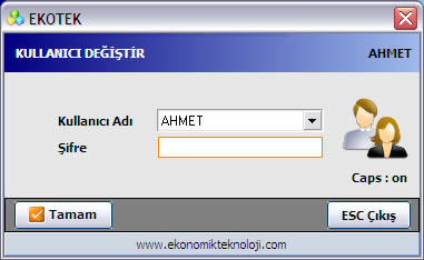 Kullanıcı Değiştirme