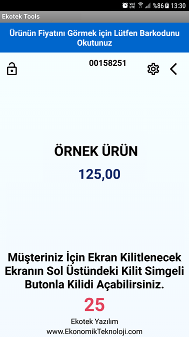 Cihaz Ekranı (Dikey 2)