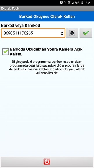 Kablosuz Barkod Okuyucu