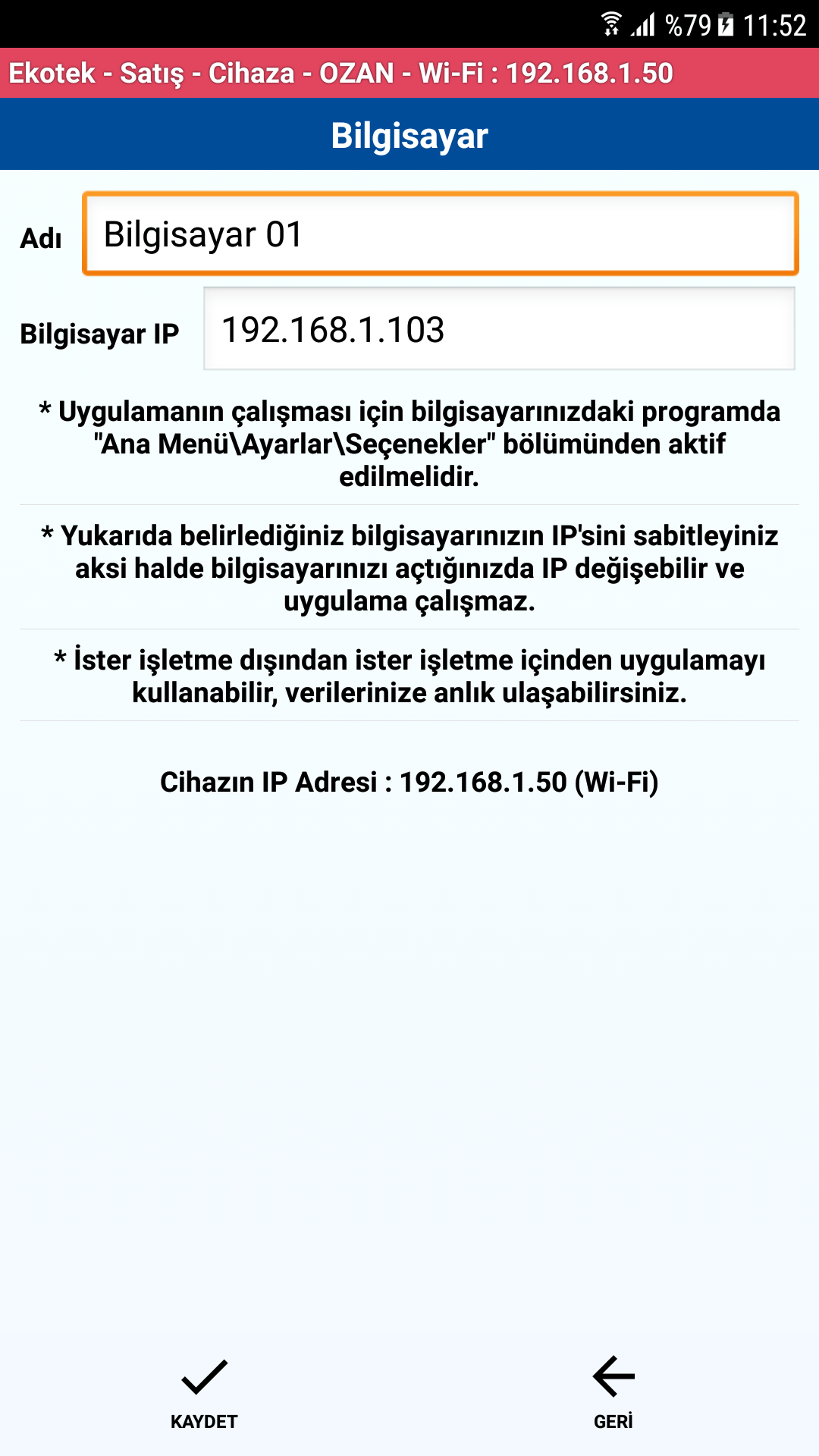 Bilgisayar Tanımı